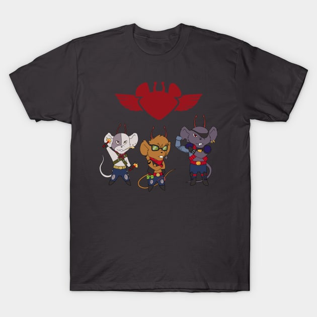 Biker Mice Bros T-Shirt by LadyCerbero